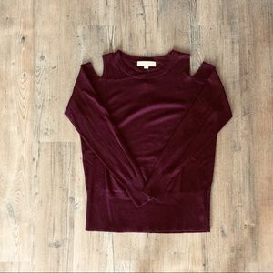 LOFT Cold Shoulder Sweater - NWT (S)